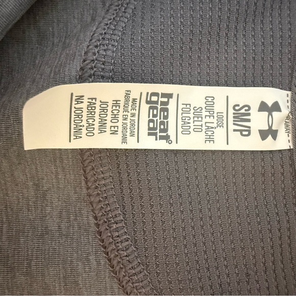 Under Armour | Gray | Loose Fit Heat Gear Sleeveless Tank Top | Sz  S - Picture 5 of 6